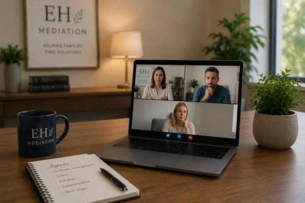 child access mediation Tring online meeting.